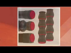 Ruby Sliders Set of 24 Flexible Furniture Sliders on QVC