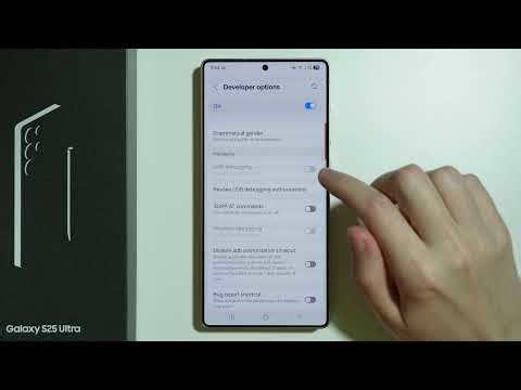 Samsung Galaxy S25 Ultra: How to Enable USB Debugging