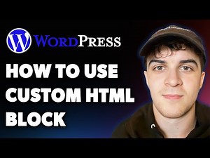 How to Use the Wordpress Custom Html Block (Full 2025 Guide)