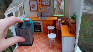 Midea Comfee washing machine🖤🤍 Made of polymer clay🤗 | Sweetminidollhouse