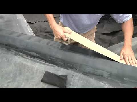 How to Join the Seam of EPDM Liner using EPDM Tape Primer
