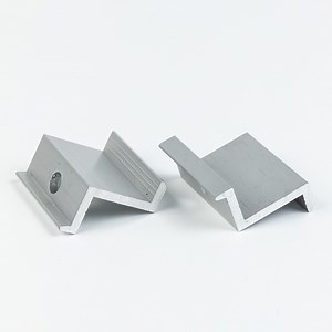 [Hot Item] Aluminum Adjustable Solar Framed End Clamp Fixing Bracket Kit for Solar Panel