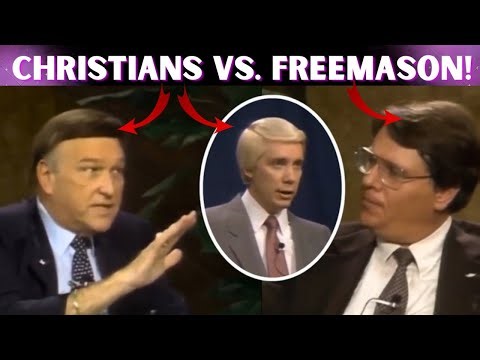 Walter Martin & John Ankerberg Debate 32° Freemason!