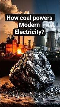 How Coal Still Powers Modern Electricity?#scienceexplained#howitworks