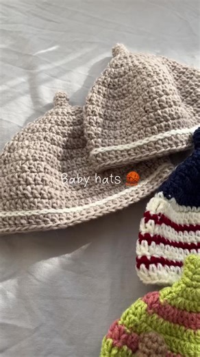 Handmade Crochet Baby Hats for Newborns | Crochet Tutorial
