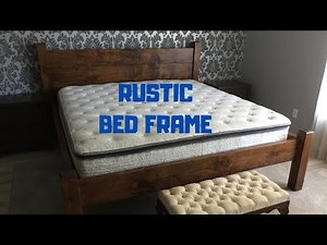 DIY Simple King Size Bed Frame