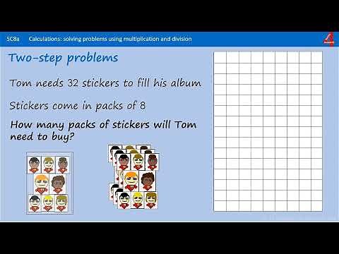 Solving Two-Step 'Word' Problems Involving Multiplication and Division