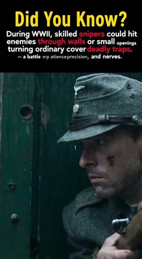 WWII Snipers: How Elite Marksmen Turned Walls into Deadly Traps #ww2 #war #ww2history #worldwar2