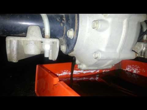 2002 EZGO gas golf cart Rear differential 80/90 weight oil change