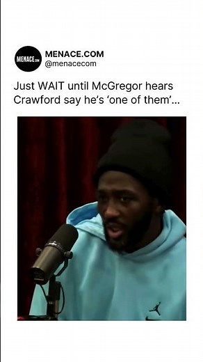 Bud Crawford on Conor McGregor 😳