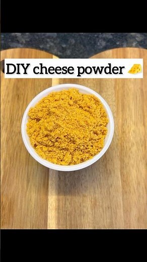 How to Make Cheese Powder at Home | 100% Real Cheese | Air Fryer Method