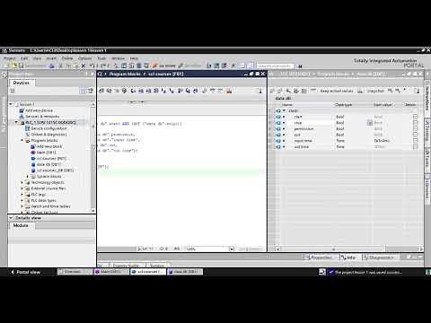 Siemens TIA Portal PLC: SCL course 05 - TOF timer