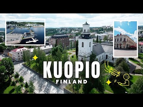 Kuopio Finland 4K Drone Views
