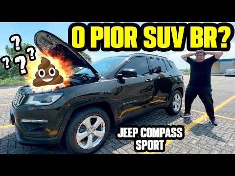 NÃO RECOMENDO? JEEP COMPASS! O SUV MUITO MAL FALADO que MUITA GENTE GOSTA! VALE A PENA? (avaliação)
