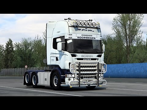 Euro Truck Simulator 2 - Scania RS RJL Tuning Pack V1.6 | ETS2 Mods 1.46