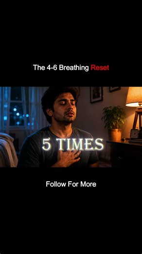 🧠 Anxiety Attack? Try This 60-Second Breathing Hack! 😱✨