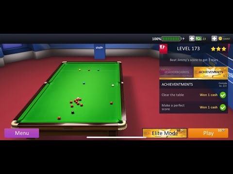 Snooker Stars Level 173 | Perfect Break & Achievements