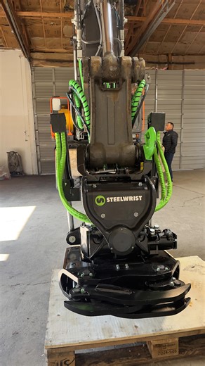 Ryan H Goodfellow on Instagram: "The @steelwrist_northamerica XTR20 going on the Volvo EW180E Wheeled Excavator is going to make this machine even more of a WEAPON!!! With the SQ60 Open S Hydraulic Coupling System and the Opti-Lube Automatic Lubrication System built in, SteelWrist is leading the Tilt Rotator game in technology!! Hydraulic Flow won’t be a problem with any attachments needing a lot of flow both to the Attachment as well as Returning to Tank!! Really looking forward to this set up!