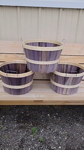 Check out these amazing natural blue colors in the poplar wood we ran today for our half bushel baskets. These are some awesome looking half bushel baskets! #greenfieldbasketmanufacturing #Godshandiwork #woodenbaskets #halfbushel | Greenfield Basket Manufacturing