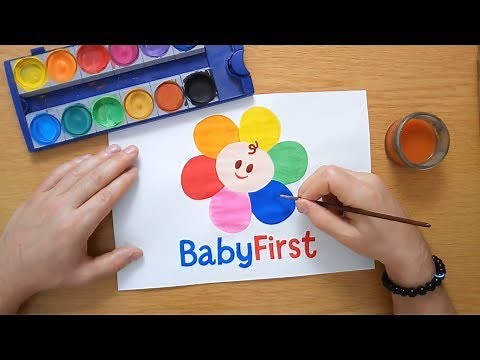 BabyFirst TV logo - painting