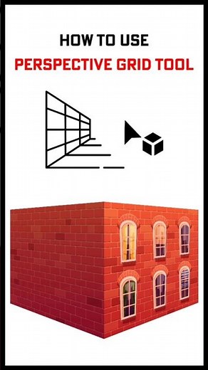 How to Make 3D Art in Adobe Illustrator Using the Perspective Grid #adobe #designtips #perspective