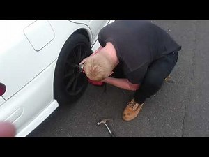 Subaru wrx locking wheel nut removal