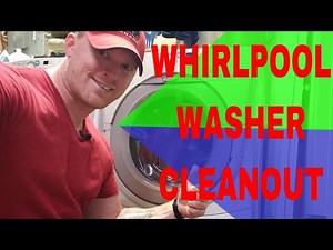 FRONT LOAD WASHER CLEANOUT/MAINTENANCE