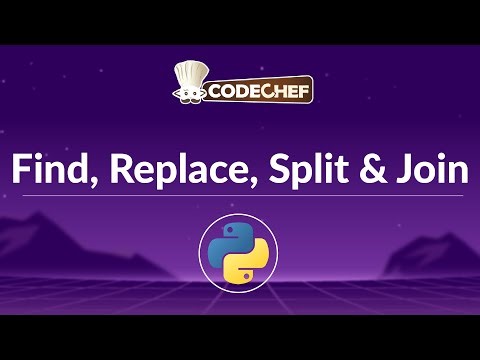 Python String Methods | find, replace, split, join & more