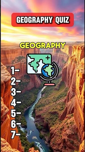 How Well Do You Know Geography 🌎 Geography Quiz