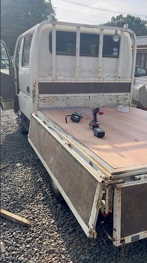 トラック荷台張替え#現場仕事 #construction #diy #施工