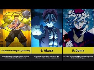 Top 40 Strongest Demon Slayer Characters Ranked!