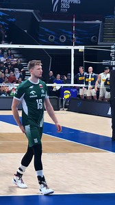 Not on Kamil’s watch — Poland vs Italy volleyball block highlight