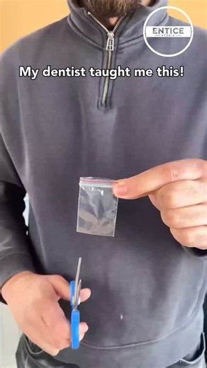 Dentistry Everyday on Instagram: "Travel hack for toothbrush packing! Ceridts to @enticestudio #travel #hack #toothbrush #tricks"