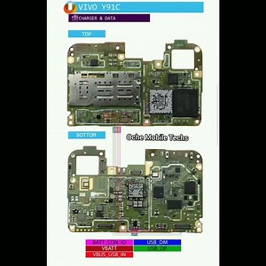 Schematic diagram for vivo y91c #recommended #problemfix #mobilephones #ochemobiletech #repair