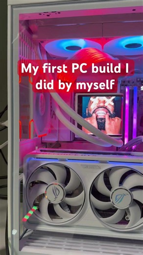 My first PC build #pcgaming #pc