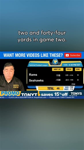 Rams vs Seahawks NFL Pick Prediction for Today 1-25-2025