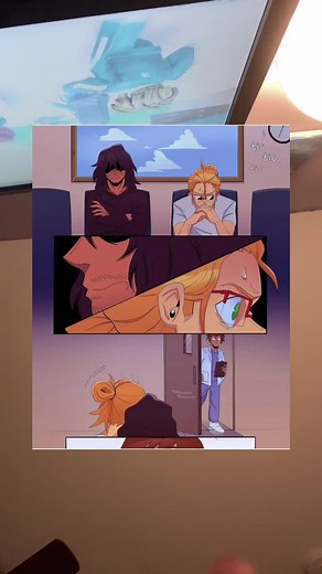 Heartfelt Anime Skit: Aizawa and Present Mic's Emotional Friendship