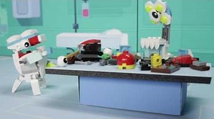 Strange Medix Mixels experiment creates new Mixels Max - LEGO Mixels - Stop Motion