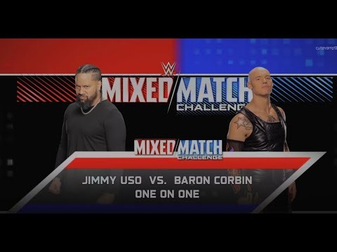 Jimmy Uso vs Baron Corbin – Epic WWE 2K25 One-on-One Showdown!