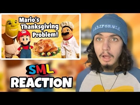 SML Movie: Mario’s Thanksgiving Problem! - REACTION