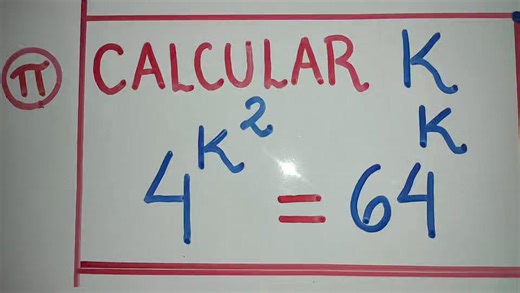 33K views · 364 reactions | #Álgebra #Potenciación ✅ Ecuación exponencial y Potenciación ✍️Para hallar el valor de k en la ecuación expresamos 64 como potencia de 4,y luego empleamos teoremas de Potenciación. Matemáticas y Ciencias © 2024 | Matemáticas y Ciencias | Facebook