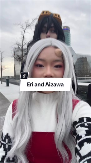Eri and Aizawa Cosplay Fun Photoshoot