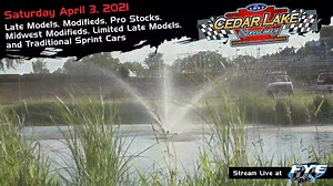 It all begins this weekend!!! Saturday, April 3rd, we will crown our first feature winners of 2021! You won't want to miss it. Late Models, Modifieds, Traditional Sprint Cars, Pro Stocks, Midwest Modifieds and USRA Late Models will all tackle the highbanks for the first time this season on Saturday night. Remember, we are located in Wisconsin where fans are always welcome! Come enjoy a great night of racing action live and in person or if you can't get to the track, we've got you covered with ou