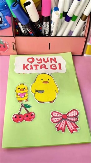 Game book yapıyoruz 👀😉 #kendinyap #diy #craft #craftideas