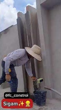 How to build a high-end modern home facade #viralvideo #construction #mason