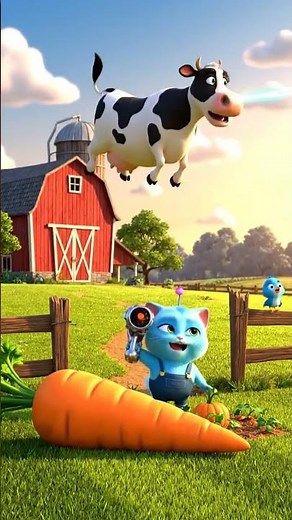 “Alien Cat: Farming on Planet Earth” #kidsfantasyadventure #3danimation #3dcartoon