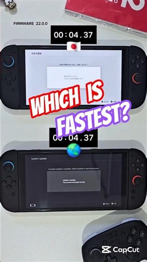 Which Switch 2 is Fastest? 🇯🇵 vs 🌍 vs #nintendo #switch2