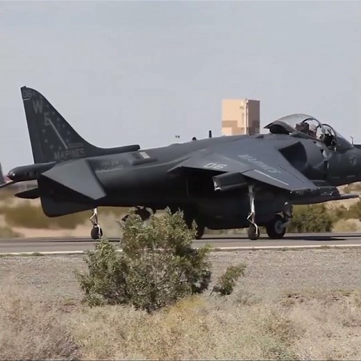 AV-8B Harrier II Landing Precision You've Never Seen #aircraft #navy #impressive