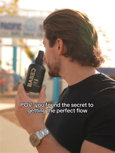 Perfect Flow with BASED Sea Salt Spray