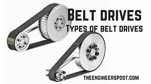 Belt Drives: Types, Slip/Creep [Advantages/Disadvantages] PDF